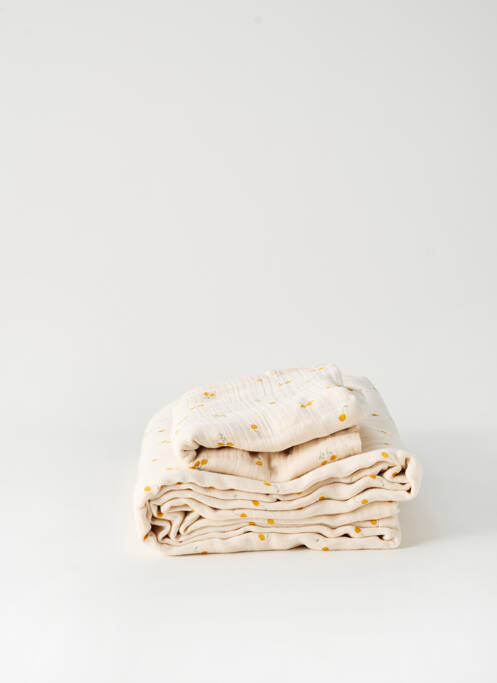 Parure de lit jaune GABRIELLE PARIS pour enfant