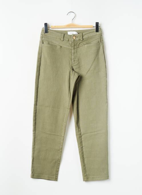 Pantalon droit kaki VILA pour femme