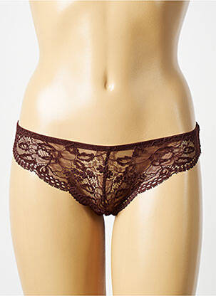 String marron JOLIES MOMES femme