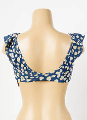 Haut de maillot de bain bleu JOLIES MOMES pour femme seconde vue