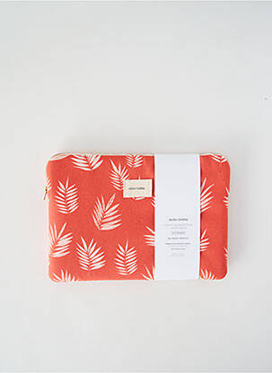 Pochette orange ATELIER BOBBIE femme