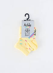 Chaussettes jaune ACHILE pour enfant seconde vue