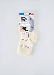 Chaussettes beige THYO pour homme seconde vue