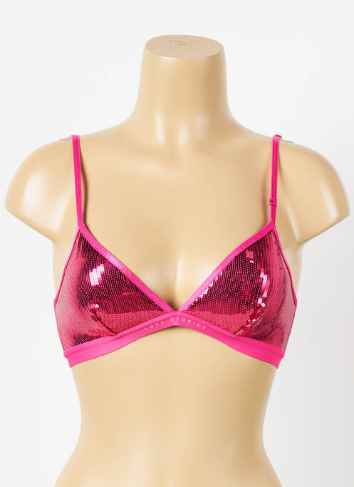 Soutien-gorge rose LOVE STORIES pour femme