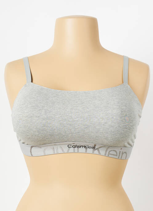Soutien-gorge gris CALVIN KLEIN pour femme
