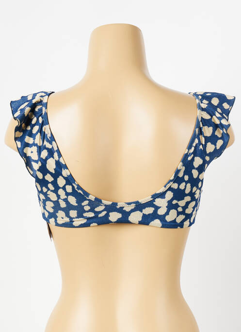 Haut de maillot de bain bleu JOLIES MOMES pour femme