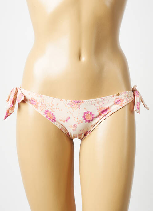 Bas de maillot de bain orange LOVE STORIES pour femme