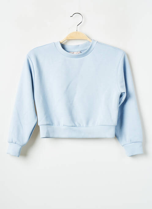 Sweat-shirt bleu ONLY pour fille