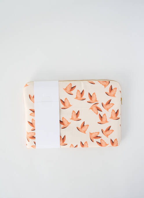 Pochette orange ATELIER BOBBIE pour femme