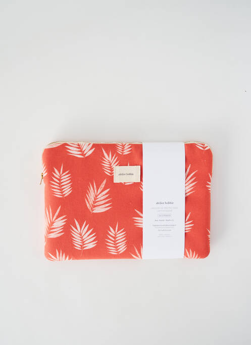 Pochette orange ATELIER BOBBIE pour femme