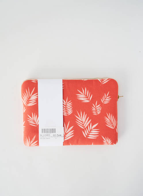 Pochette orange ATELIER BOBBIE pour femme