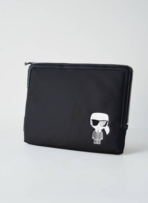 Pochette noir KARL LAGERFELD pour femme