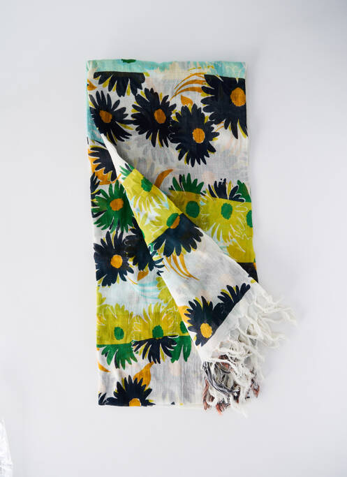 Foulard bleu STORIATIPIC pour femme