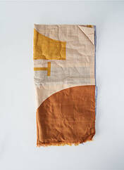 Foulard marron MOIS MONT pour femme seconde vue