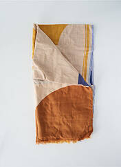 Foulard marron MOIS MONT pour femme seconde vue