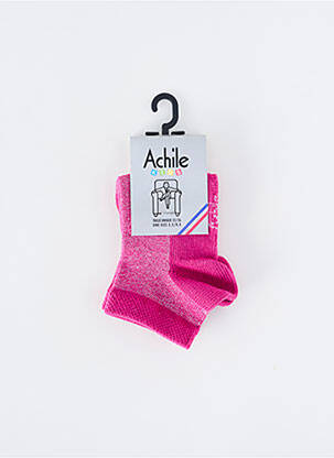 Chaussettes violet ACHILE fille