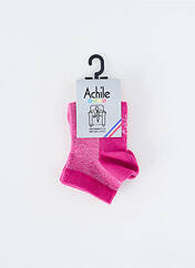 Chaussettes violet ACHILE pour fille seconde vue