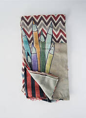 Foulard rouge STORIATIPIC pour femme seconde vue