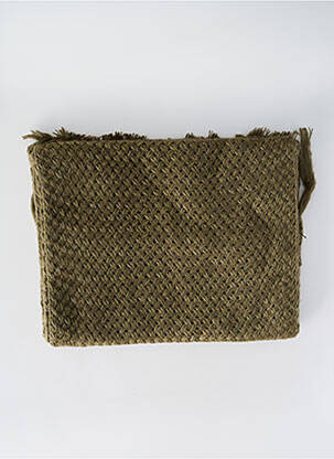 Echarpe kaki MOLLY BRACKEN femme