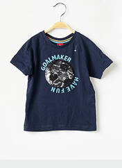 T-shirt bleu S.OLIVER pour garçon seconde vue