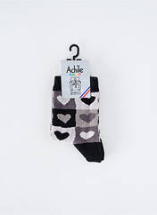 Chaussettes gris ACHILE pour enfant seconde vue