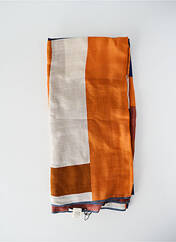 Foulard marron MAPOESIE pour femme seconde vue