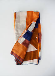 Foulard marron MAPOESIE pour femme seconde vue
