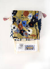 Foulard bleu STORIATIPIC pour femme seconde vue