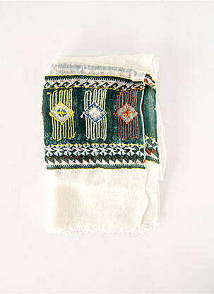 Foulard blanc STORIATIPIC pour femme