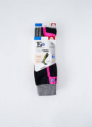 Chaussettes noir THYO femme