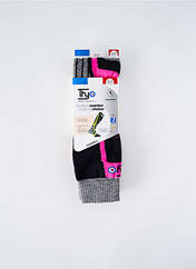 Chaussettes noir THYO pour femme seconde vue