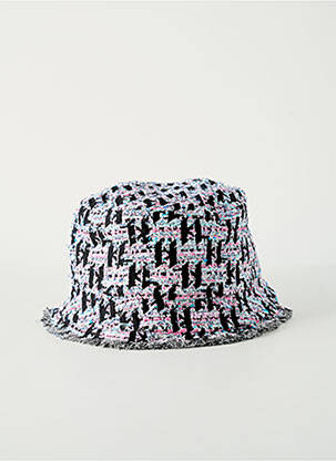 Chapeau bleu KARL LAGERFELD femme