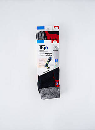 Chaussettes noir THYO pour femme