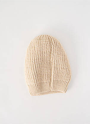 Bonnet beige WILD femme