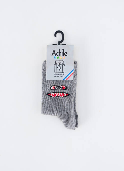 Chaussettes gris ACHILE pour enfant