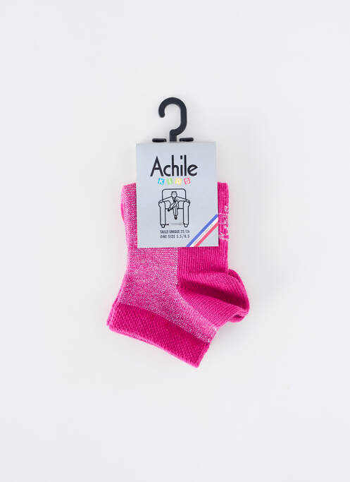 Chaussettes violet ACHILE pour fille