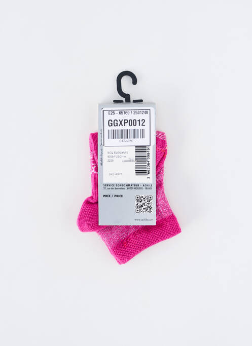 Chaussettes violet ACHILE pour fille