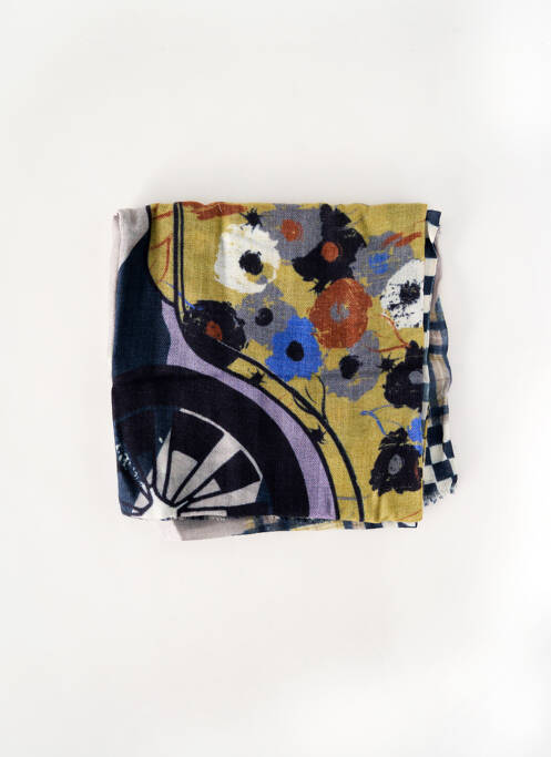 Foulard bleu STORIATIPIC pour femme