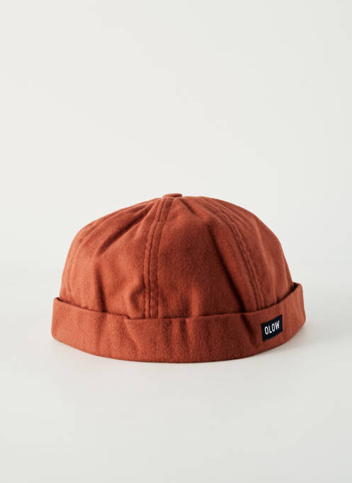 Bonnet orange OLOW pour homme
