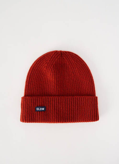 Bonnet orange OLOW pour homme