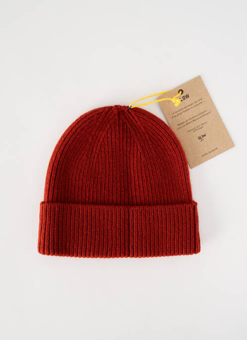 Bonnet orange OLOW pour homme
