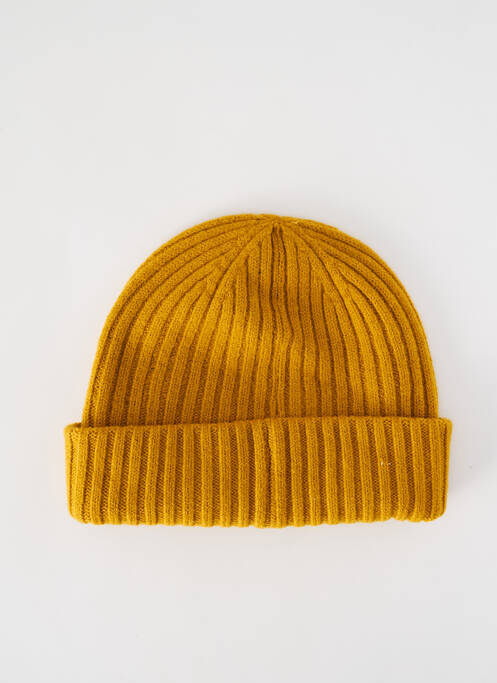 Bonnet jaune SELECTED pour homme