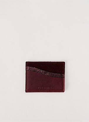 Porte-carte marron CRAIE pour femme