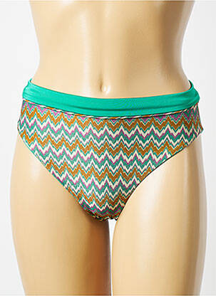 Bas de maillot de bain vert ALBERTINE femme