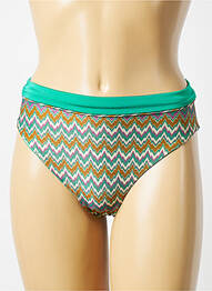 Bas de maillot de bain vert ALBERTINE femme