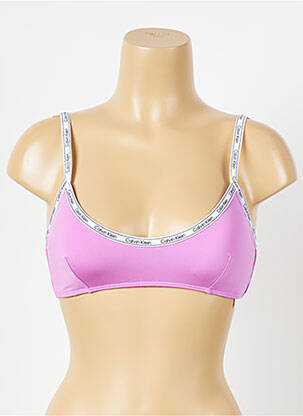 Bas de maillot de bain rose CALVIN KLEIN femme