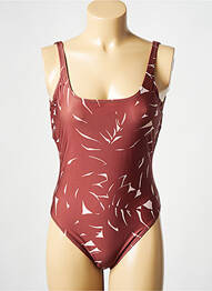 Maillot de bain 1 pièce rouge LUZ COLLECTIONS femme