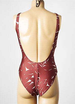Maillot de bain 1 pièce rouge LUZ COLLECTIONS femme
