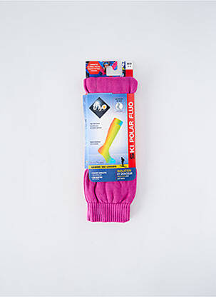 Chaussettes violet THYO femme