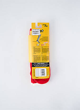 Chaussettes rouge THYO unisexe
